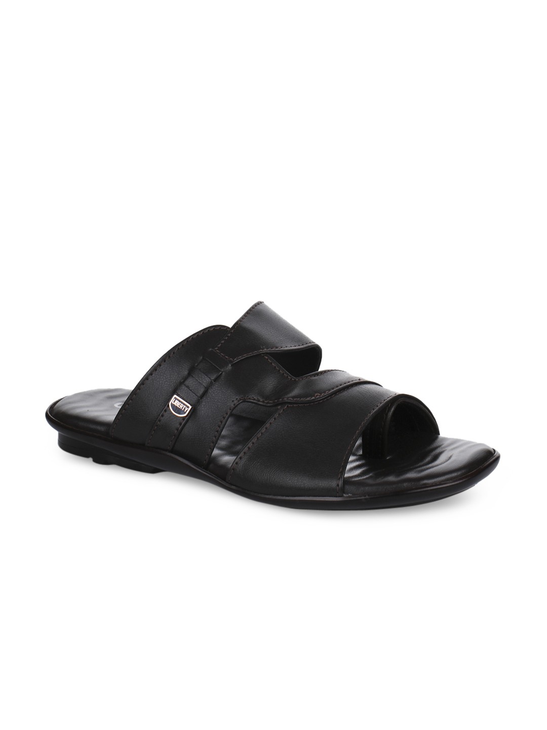

Liberty Men Black Comfort Sandals