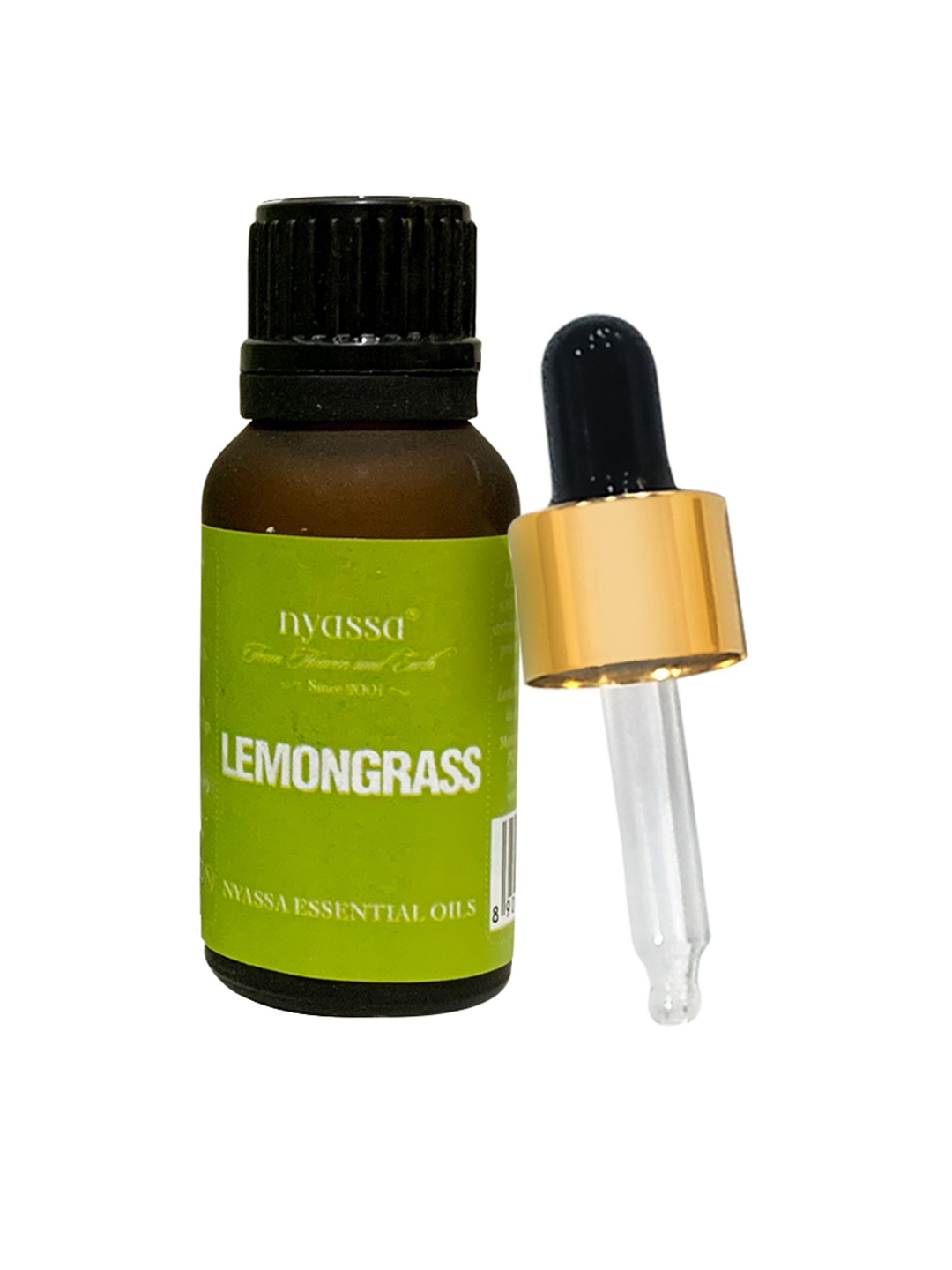 

Nyassa Lemongrass Essential Oil 20ml, Brown