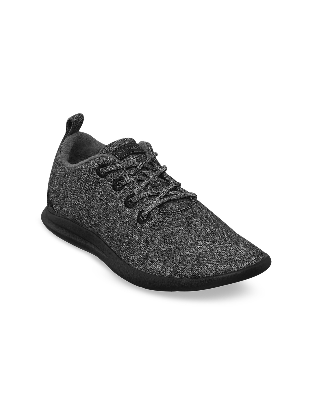 

NEEMANS Women Grey with Black Sole Merino Wool Joggers