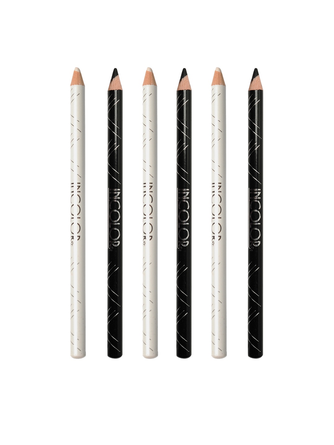 

INCOLOR Pack of 6 Intense Long wear Pencil, Multi