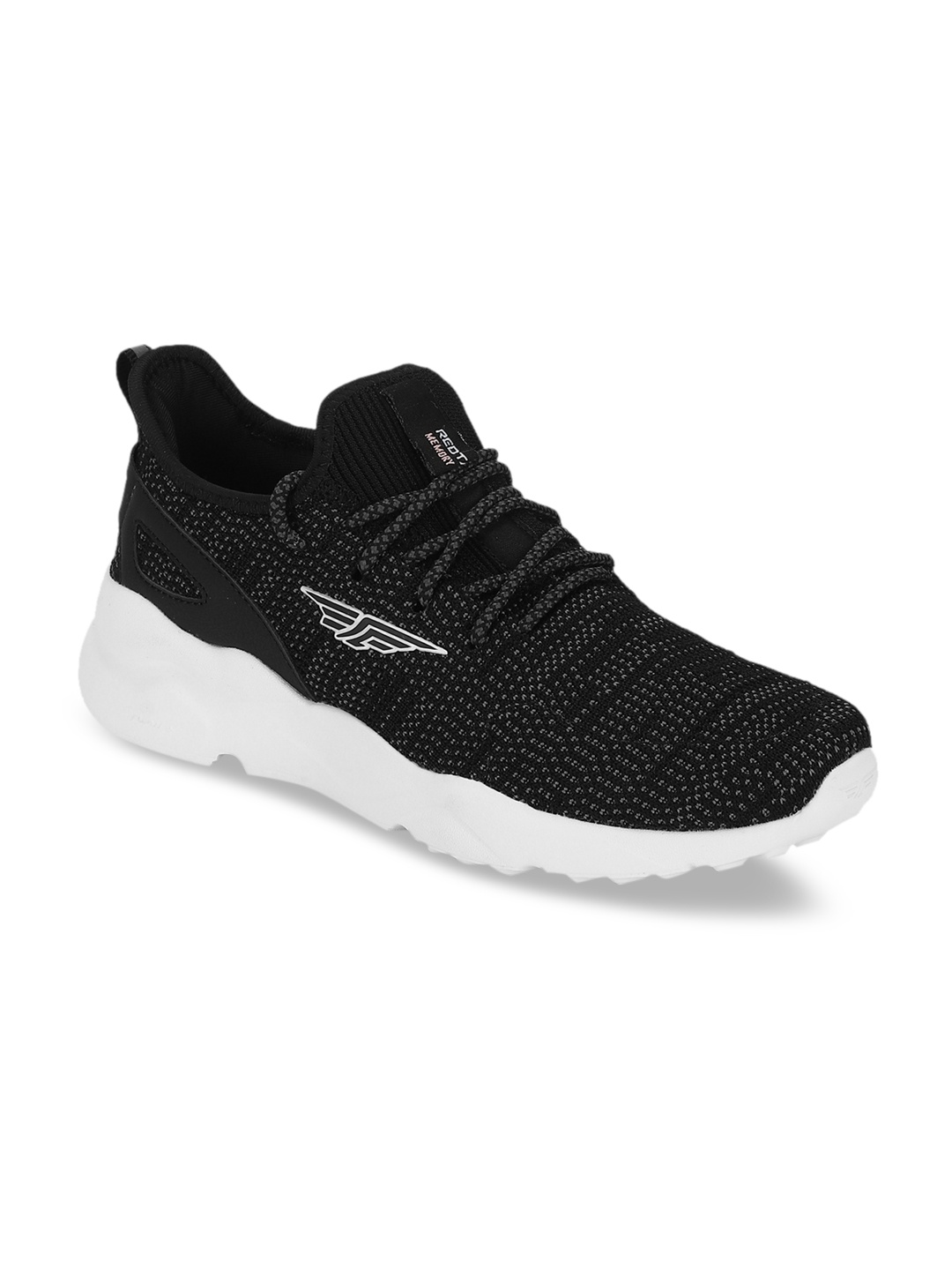 

Red Tape Women Black Mesh Walking Shoes