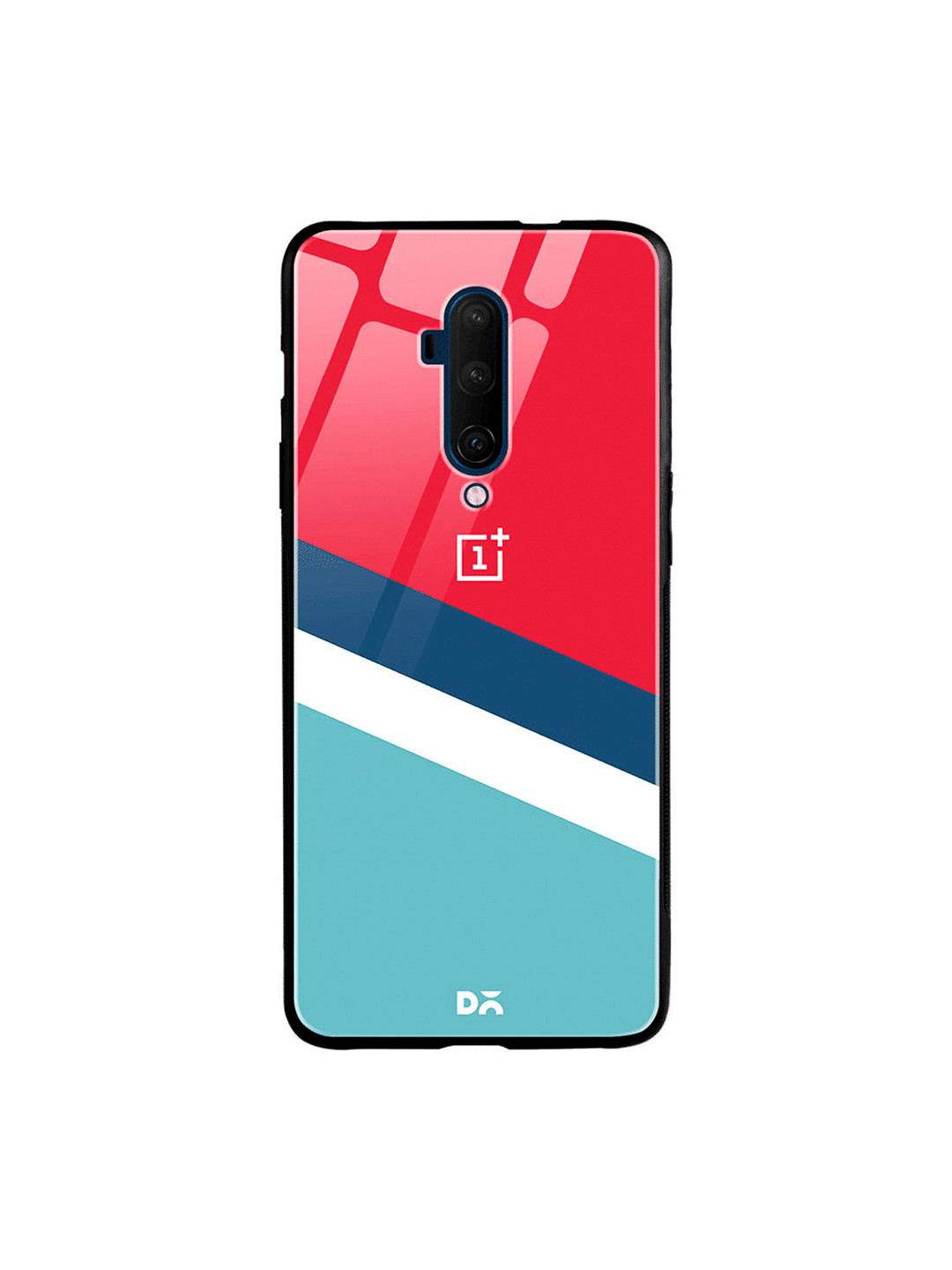 

DailyObjects Red & Blue Winter Angles OnePlus 7T Pro Glass Case