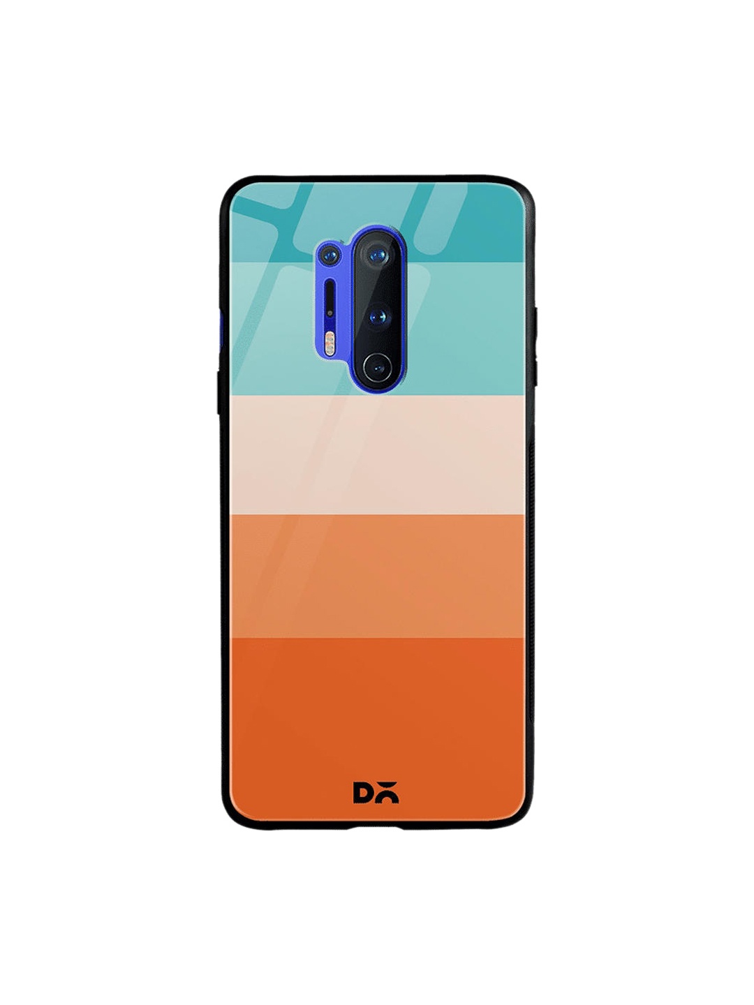 

DailyObjects Blue & Pink Trio Quin OnePlus 8 Pro Glass Case