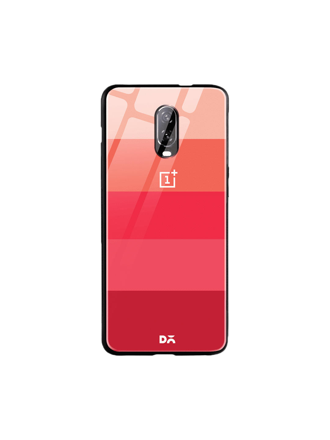 

DailyObjects Pink & Red Berry Quin OnePlus 6T Glass Case