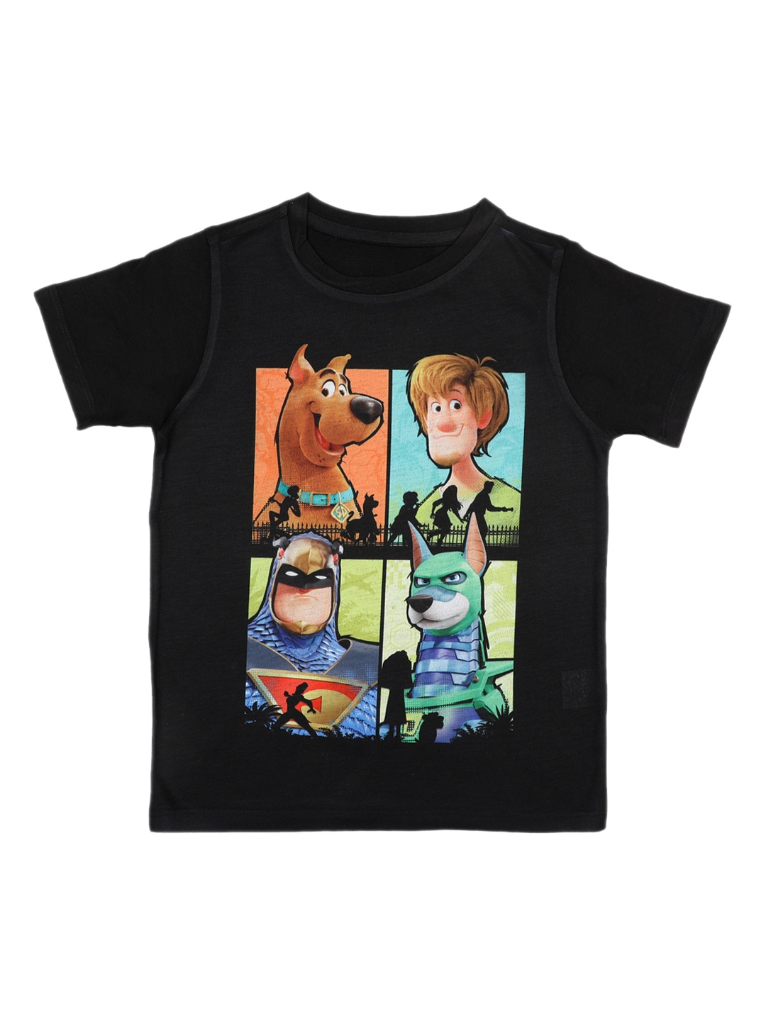 

Scooby-Doo Boys Black Printed Round Neck T-shirt