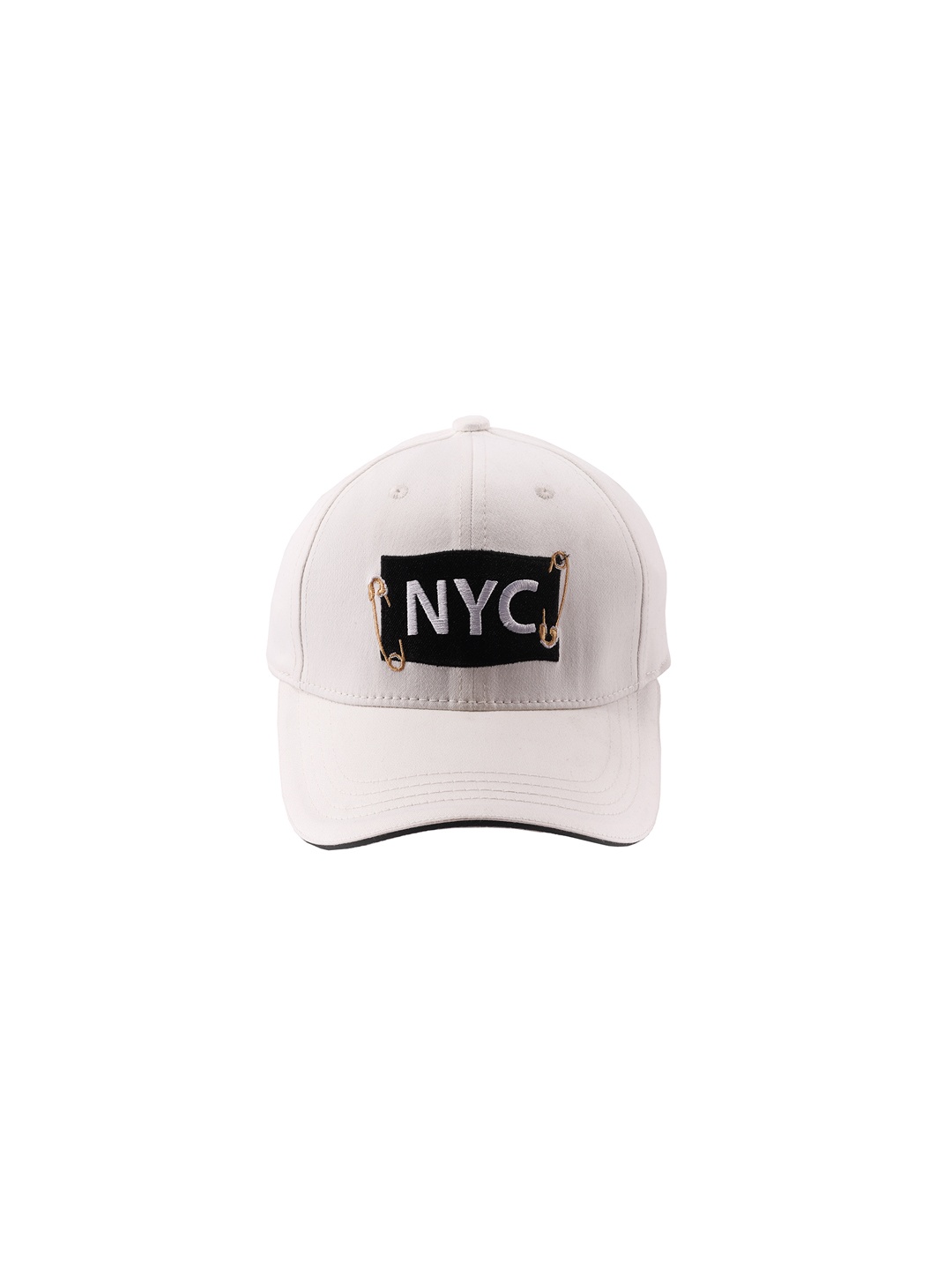 

Cap Shap Unisex White Embroidered Baseball Cap