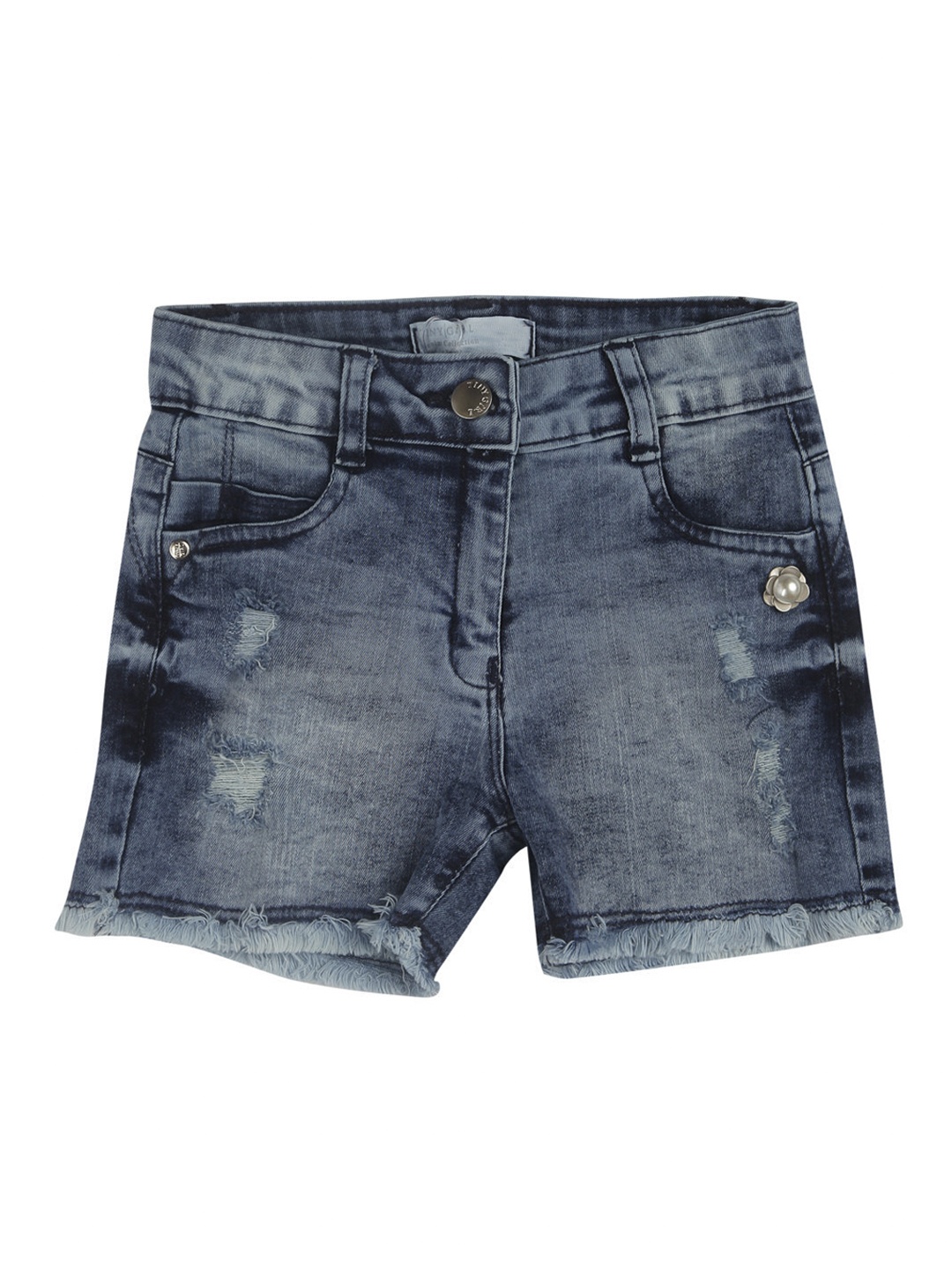 

Tiny Girl Girls Blue Washed Skinny Fit Denim Shorts