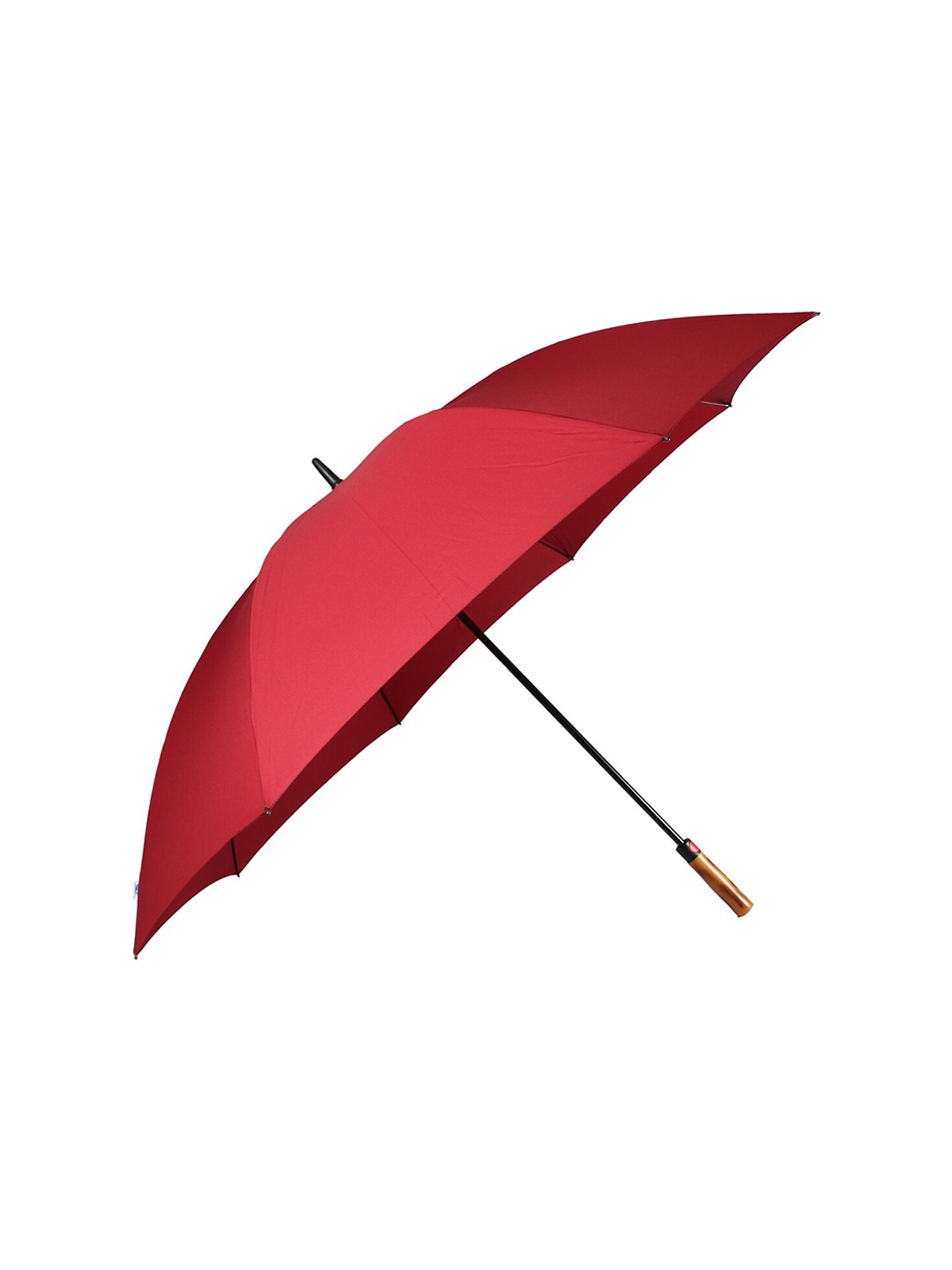 

Johns Unisex Maroon Solid Golf FRP Semi-Automatic Umbrella