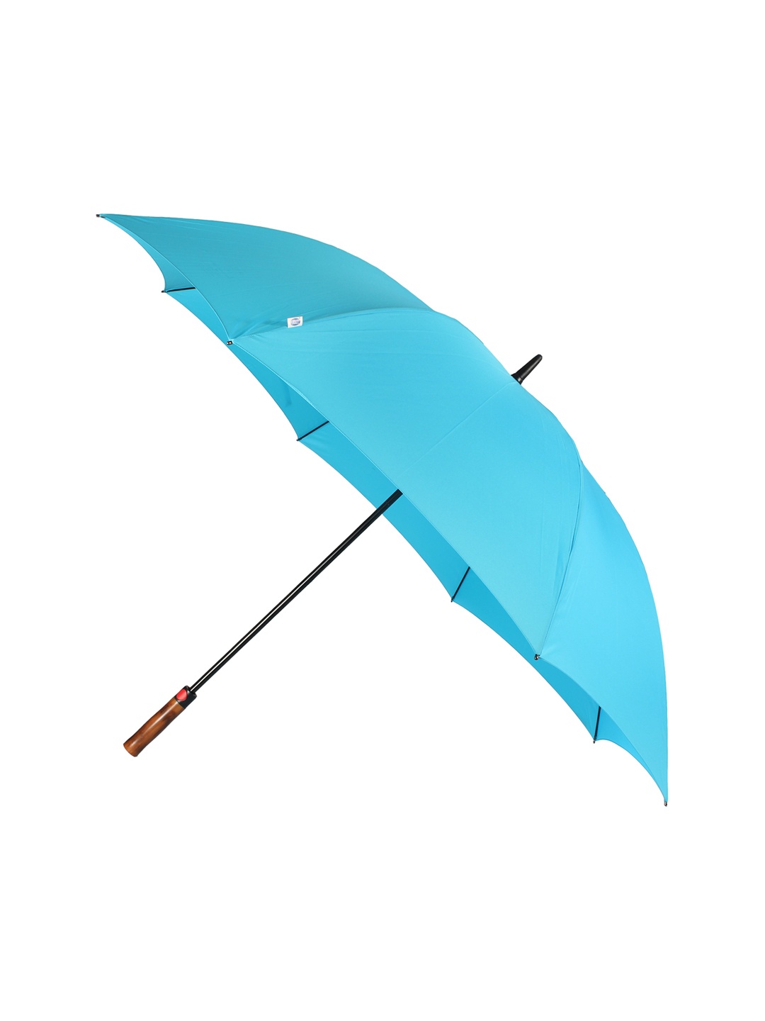 

Johns Unisex Turquoise Blue Solid 750 Golf FRP Semi-Automatic Umbrella