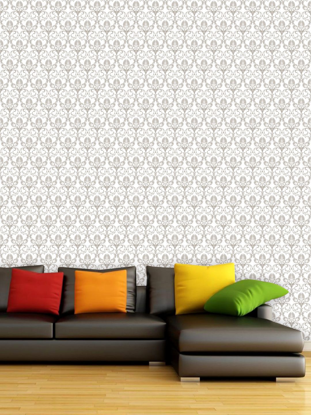 

PAPER PLANE DESIGN Grey Abstract Waterproof Vinyl Wallpaper