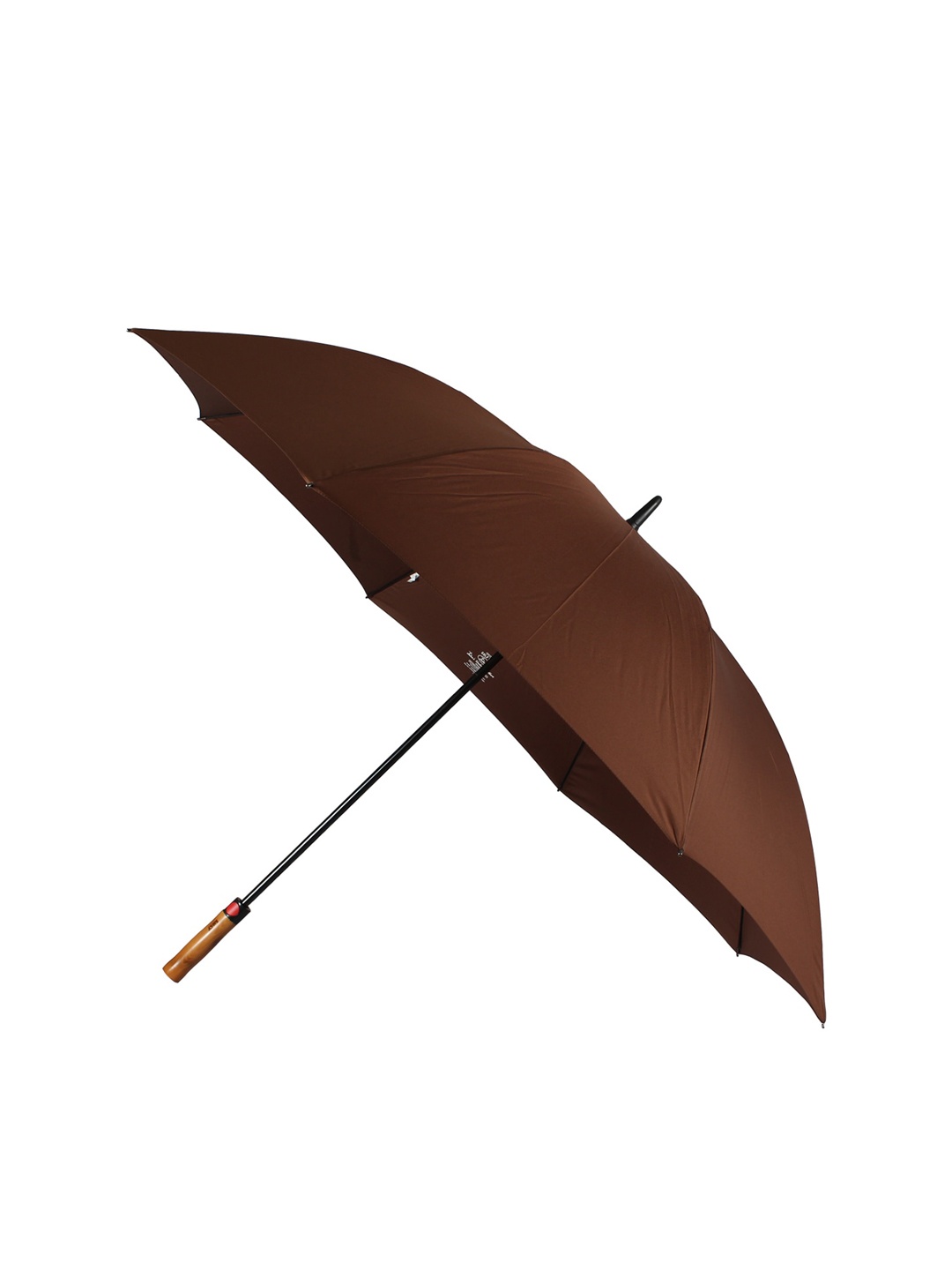 Johns Unisex Brown Solid 750 Golf FRP Semi-Automatic Umbrella