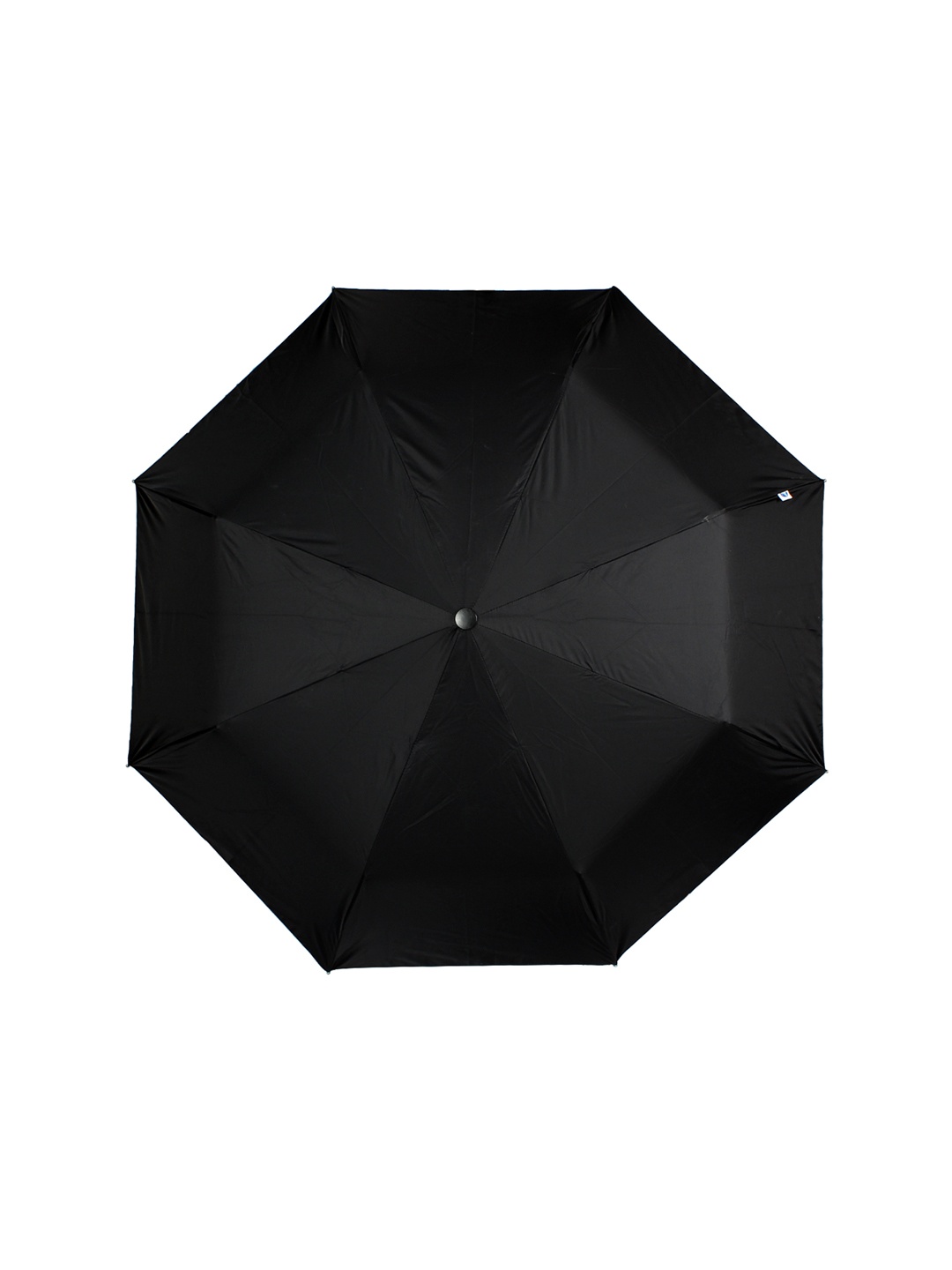 

Johns Unisex Black Solid Semi-Automatic 3-Fold Umbrella