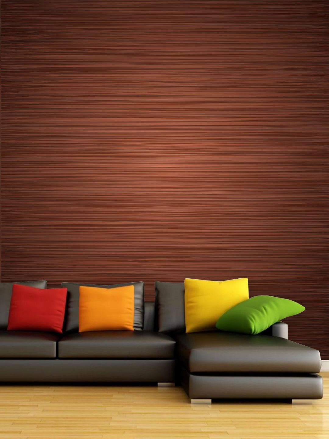 

PAPER PLANE DESIGN Brown Abstract Waterproof Vinyl Wallpaper