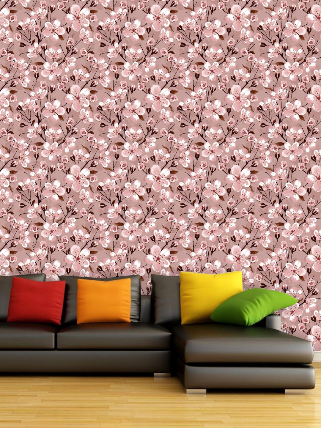 

PAPER PLANE DESIGN Pink & White Floral Waterproof Vinyl Wallpaper