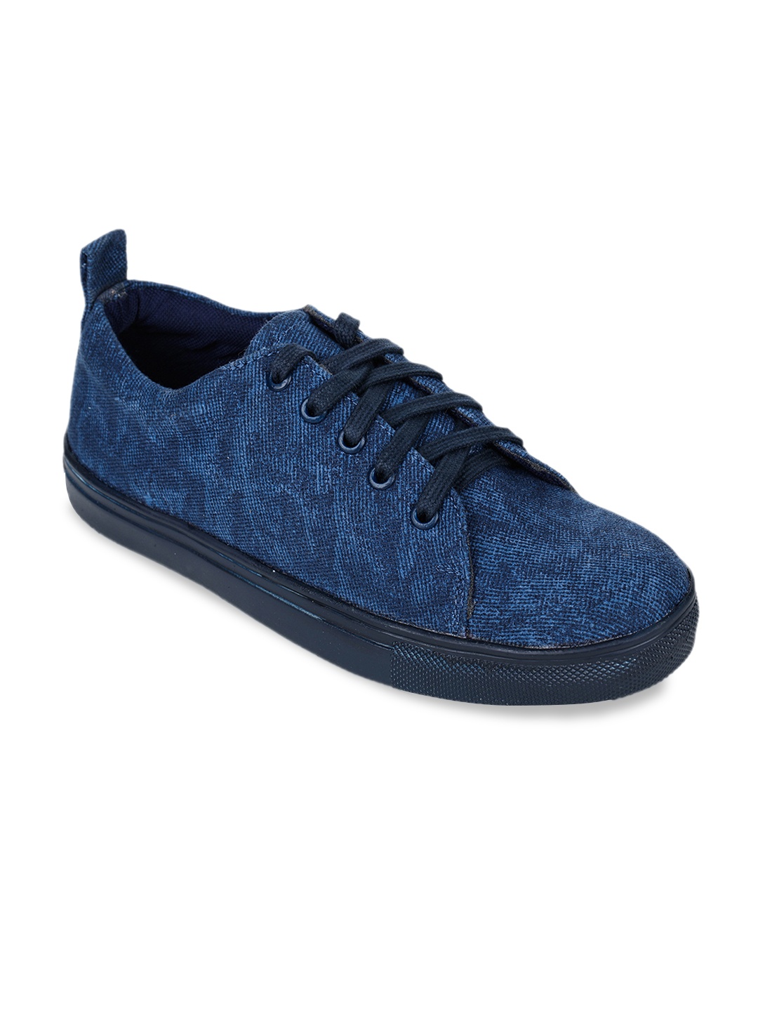 

Bruno Manetti Women Blue Printed Sneakers
