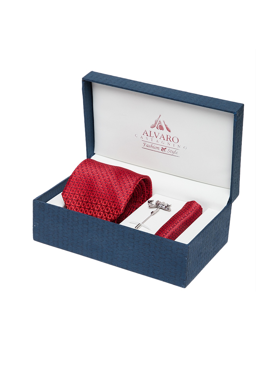 

Alvaro Castagnino Men Maroon Accessory Gift Set