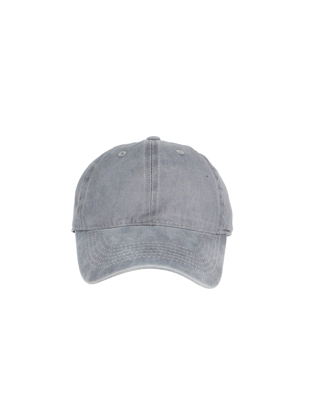 

FabSeasons Men Grey Solid Baseball Cap