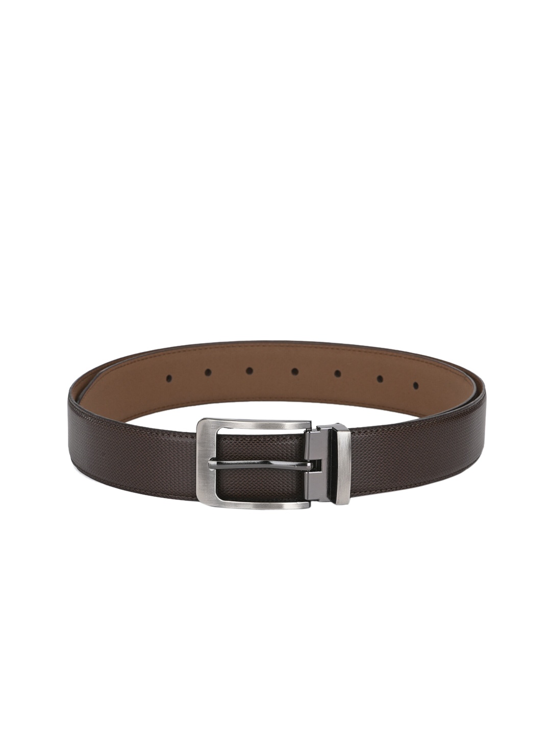 

Calvadoss Men Brown Solid Belt