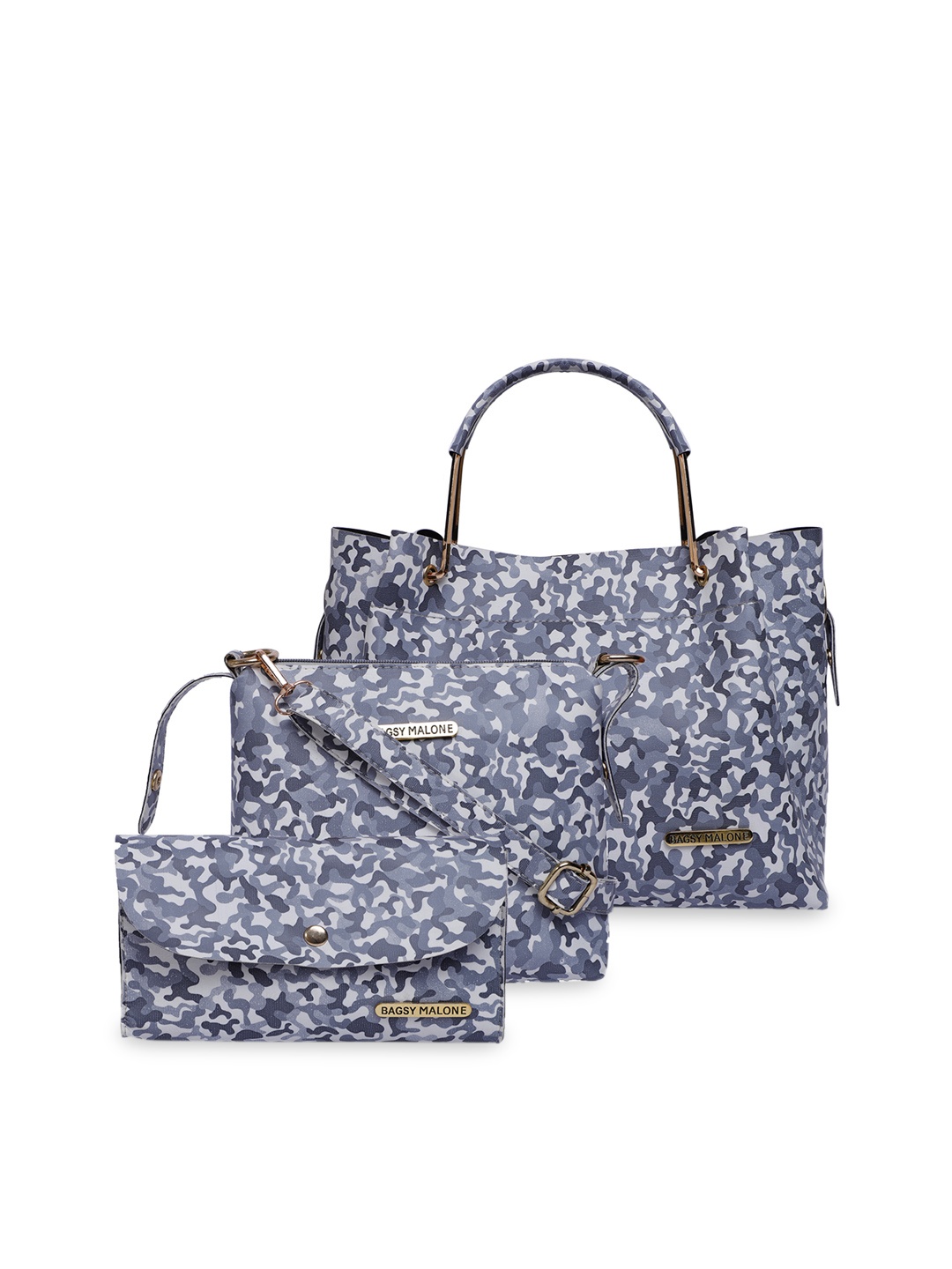 

Bagsy Malone Pack of 3 Multicoloured Printed Shoulder Bag, Multi