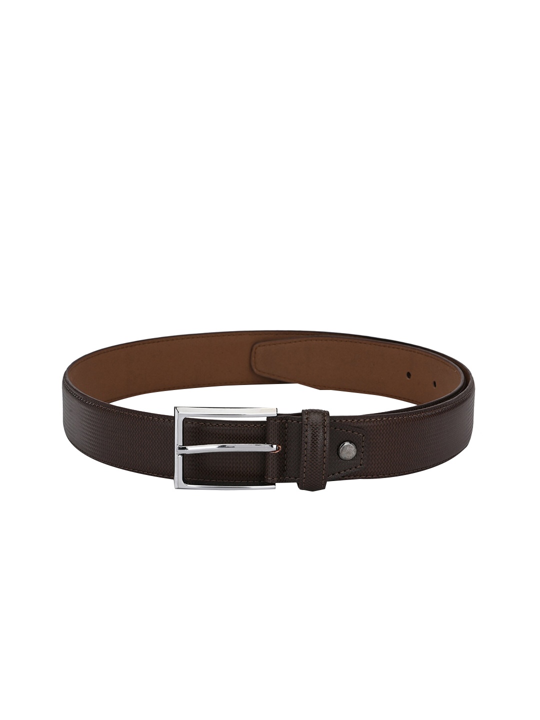 

Calvadoss Men Brown Solid Belt