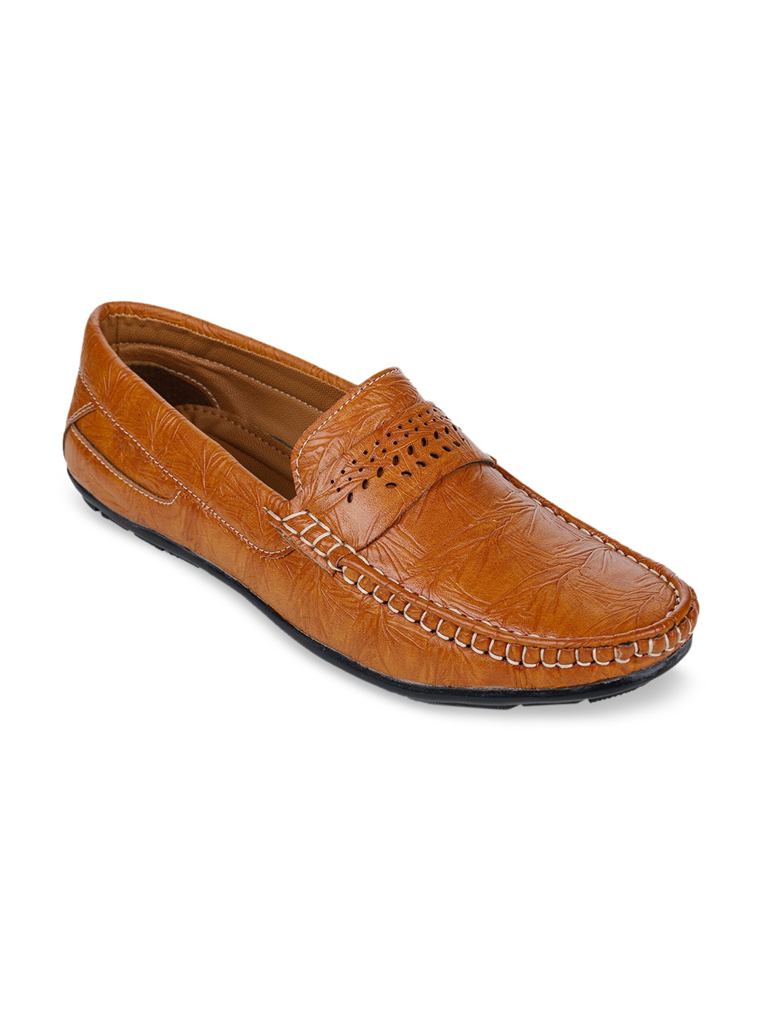 

Bruno Manetti Men Tan Brown Loafers