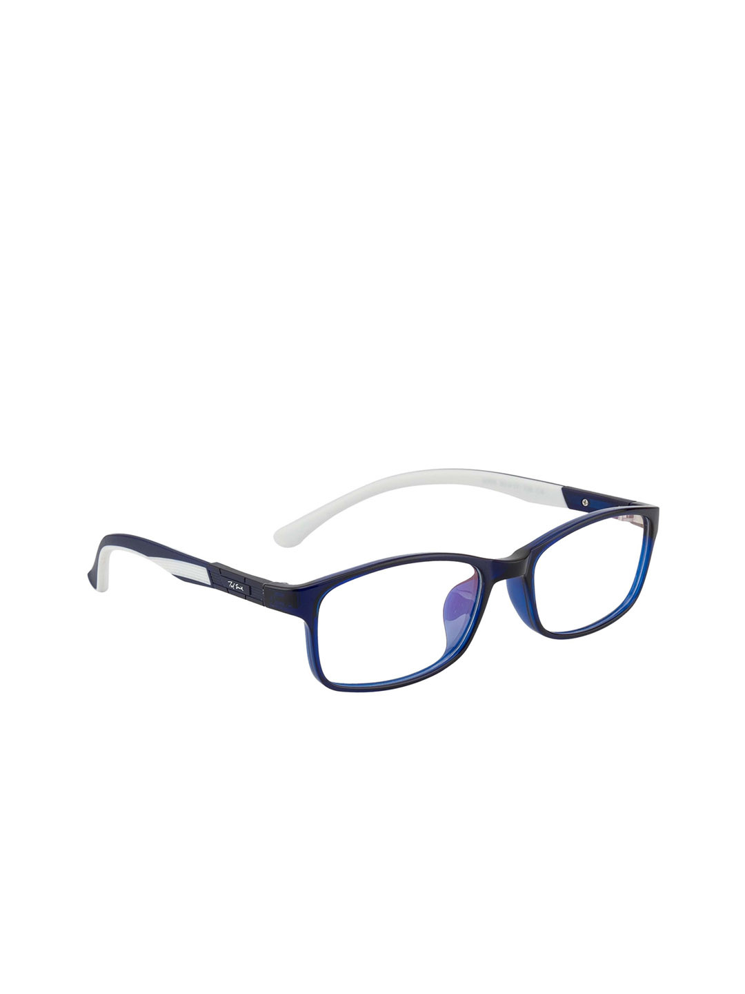 

Ted Smith Unisex Blue Solid Full Rim Rectangle Frames Eyeglasses