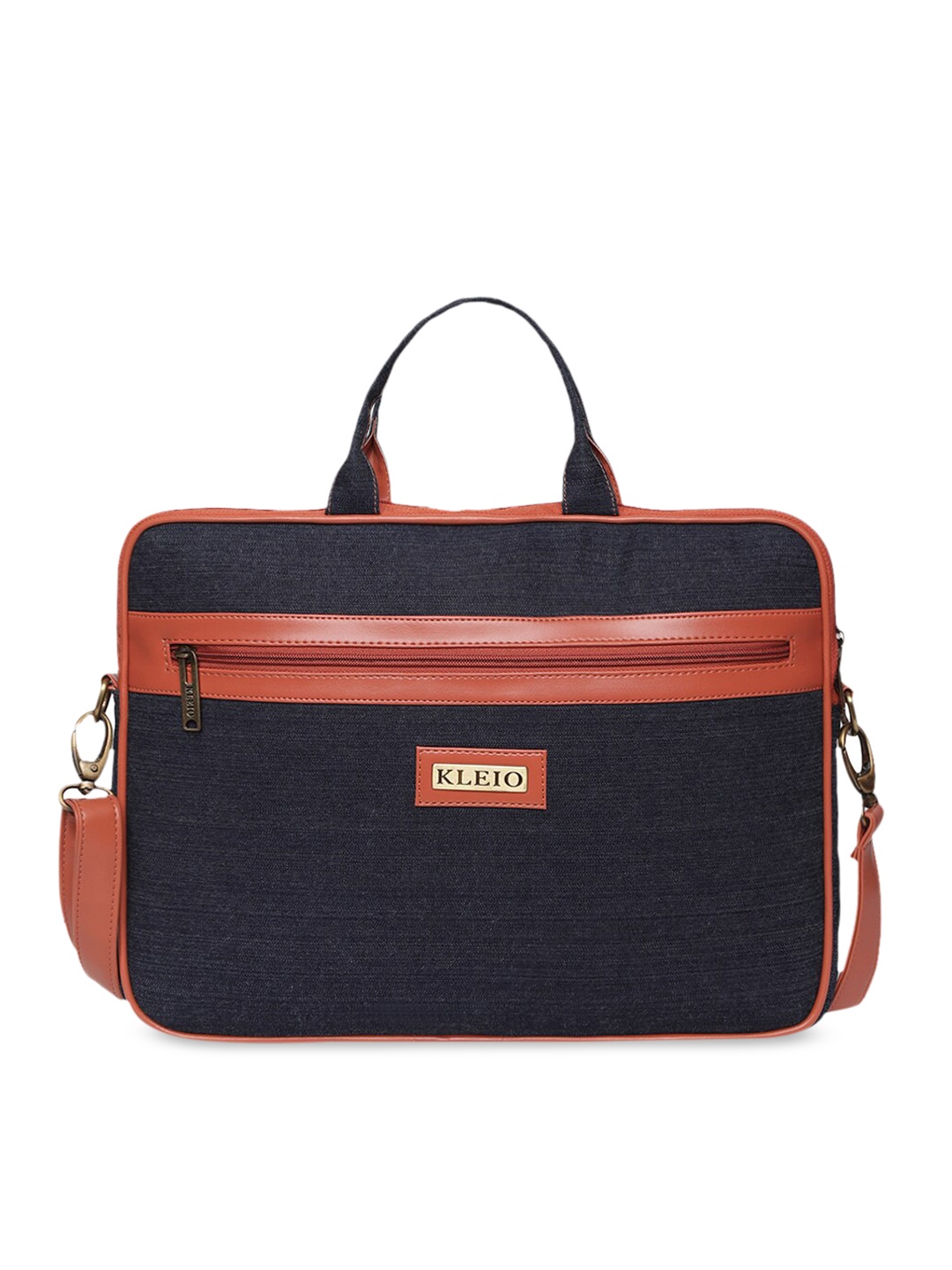 KLEIO Unisex Jacquard Weave Laptop Sleeve Bag, Tan