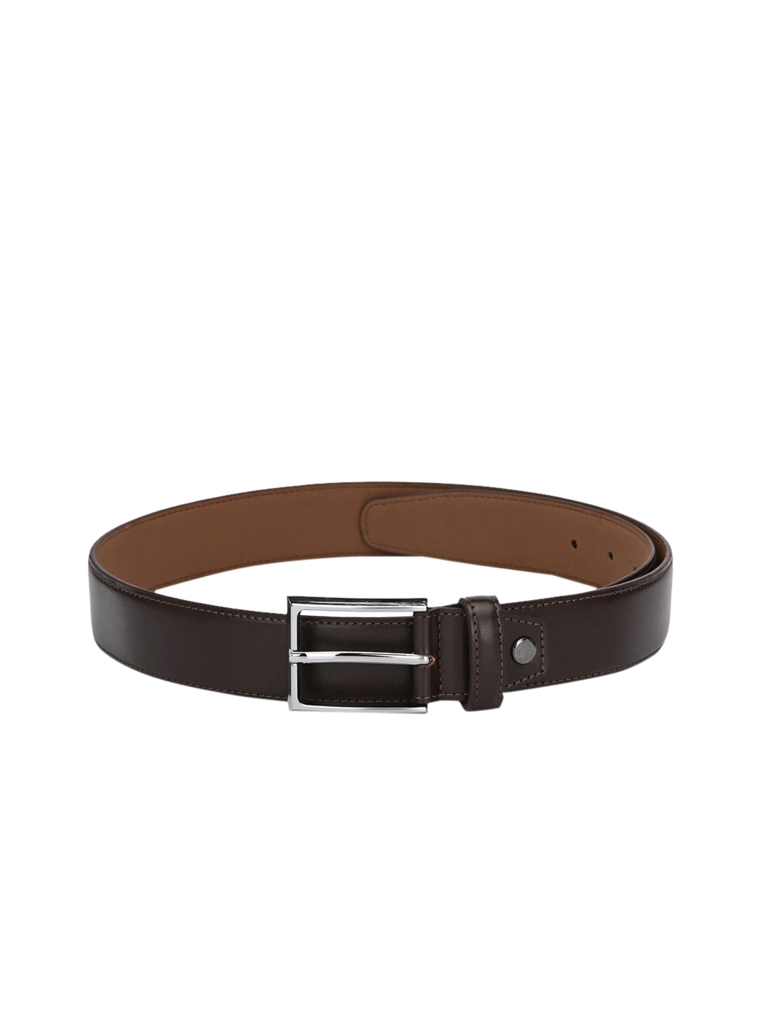 

Calvadoss Men Brown Solid Belt