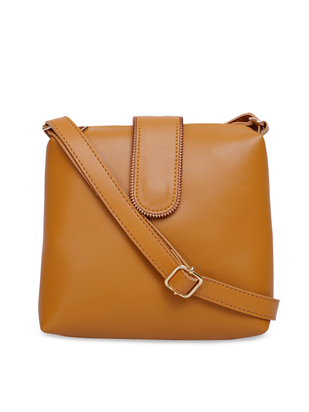 

Bagsy Malone Brown Solid Sling Bag