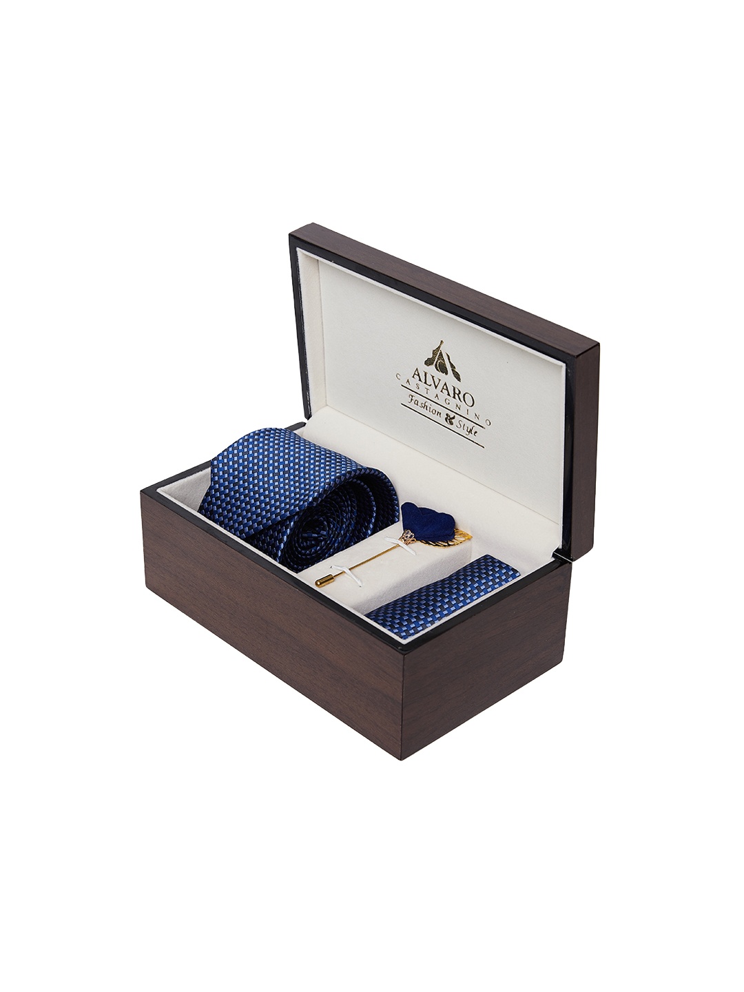 

Alvaro Castagnino Men Blue Accessory Gift Set