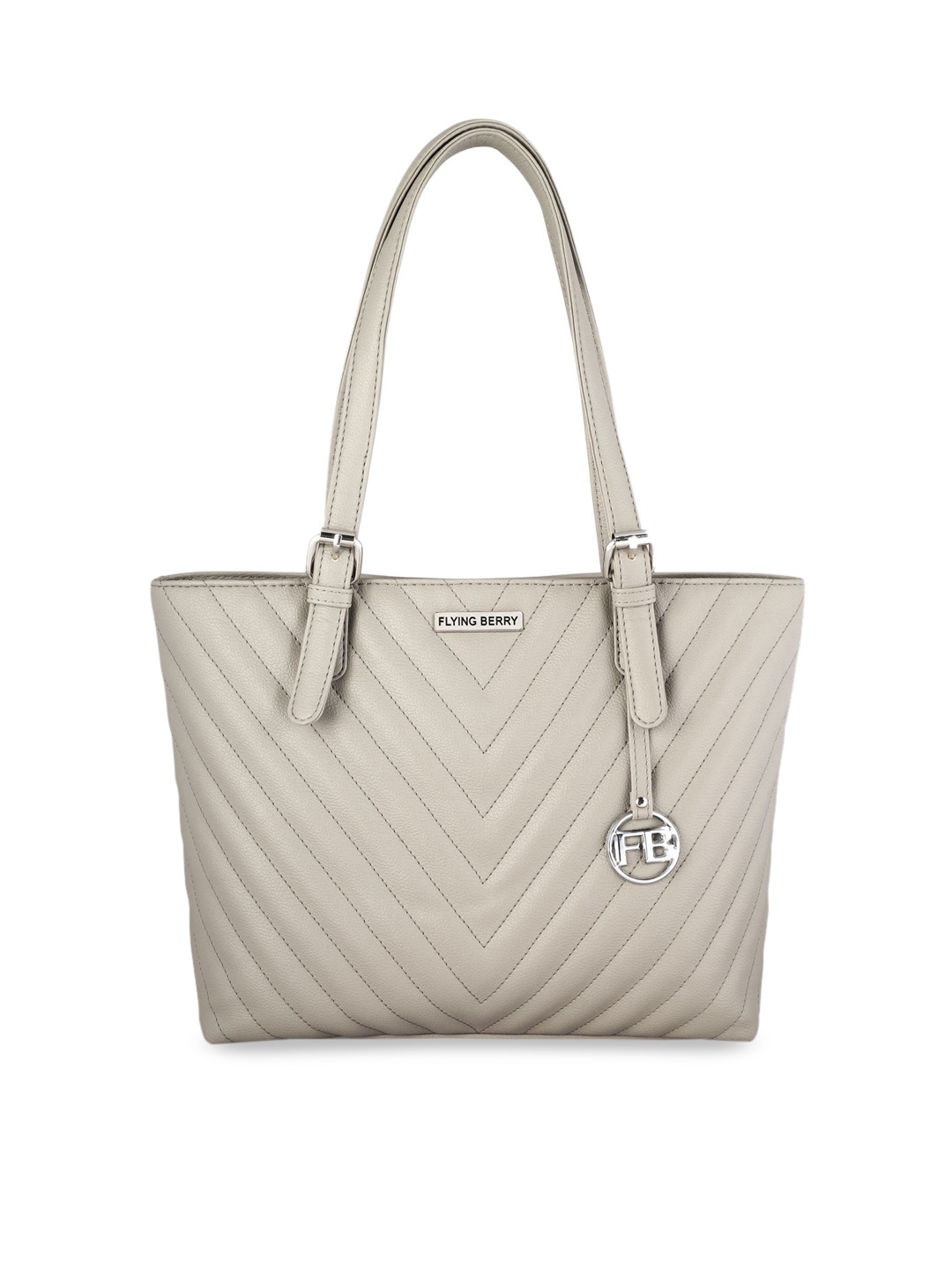 

FLYING BERRY Grey Textured Shoulder Bag