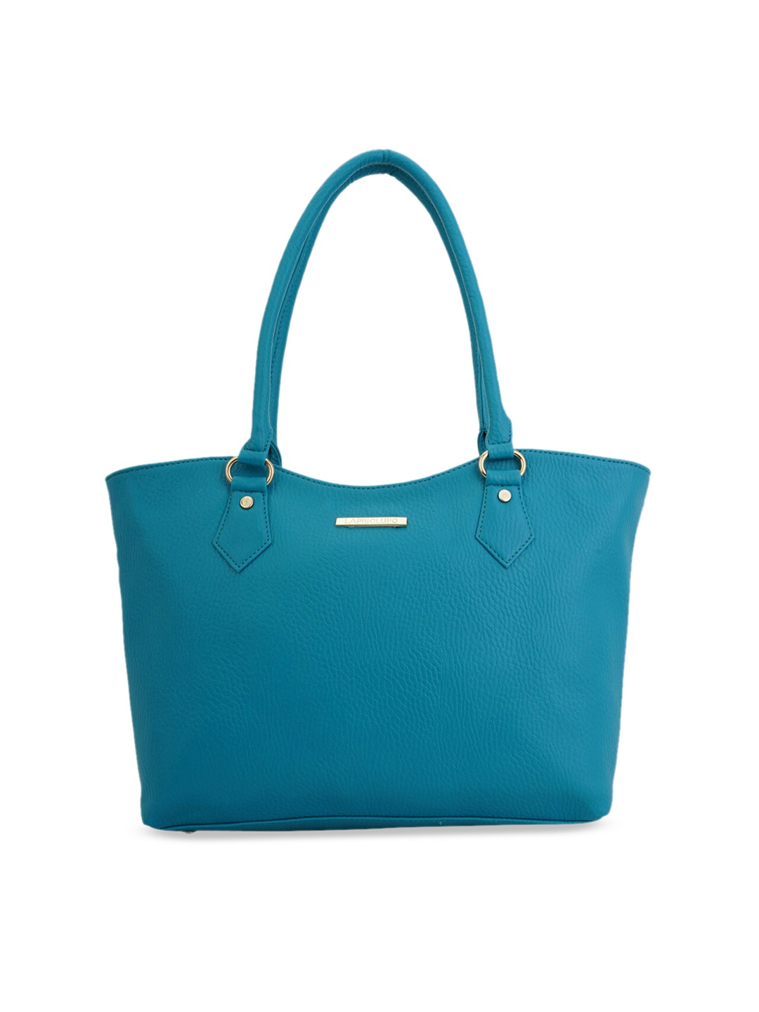 

Lapis O Lupo Turquoise Blue Solid Tote Bag