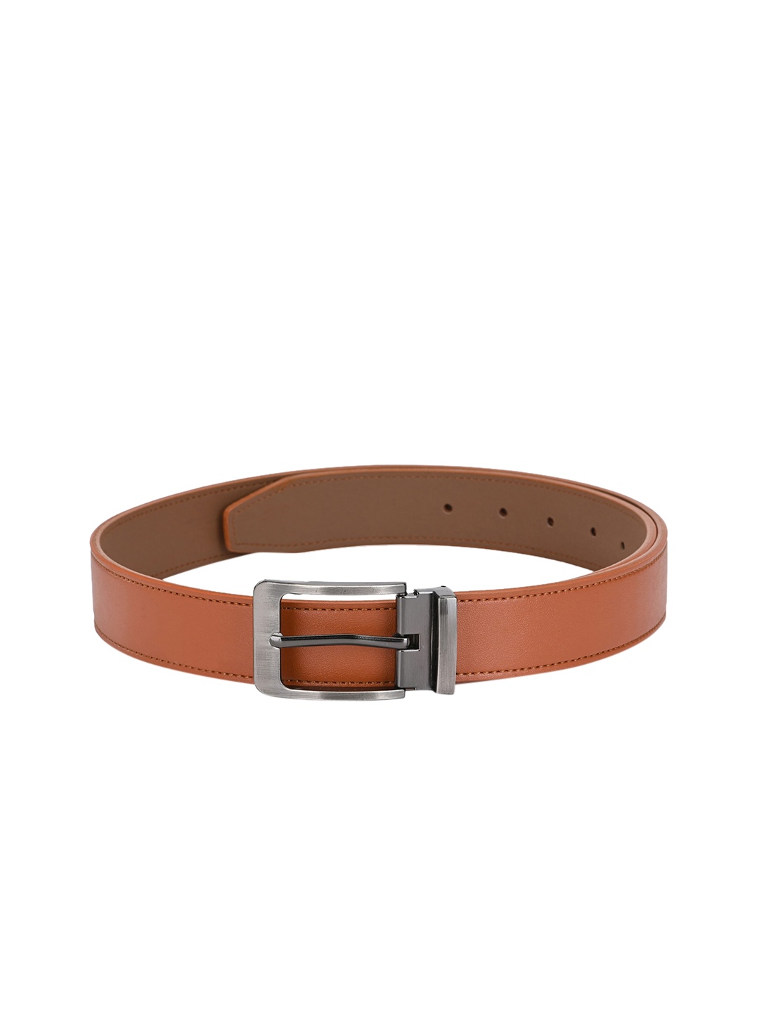 

Calvadoss Men Tan Brown Solid Belt