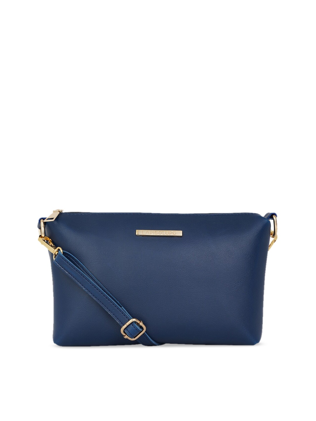 

Lapis O Lupo Blue Solid Sling Bag