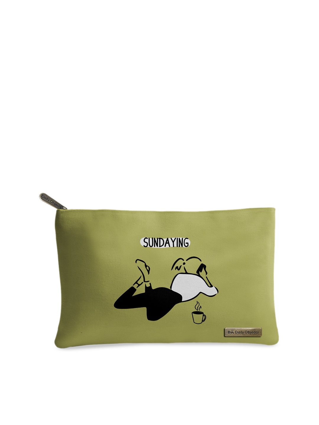 

DailyObjects Women Multicolored Printed Canvas Pouch, Multi