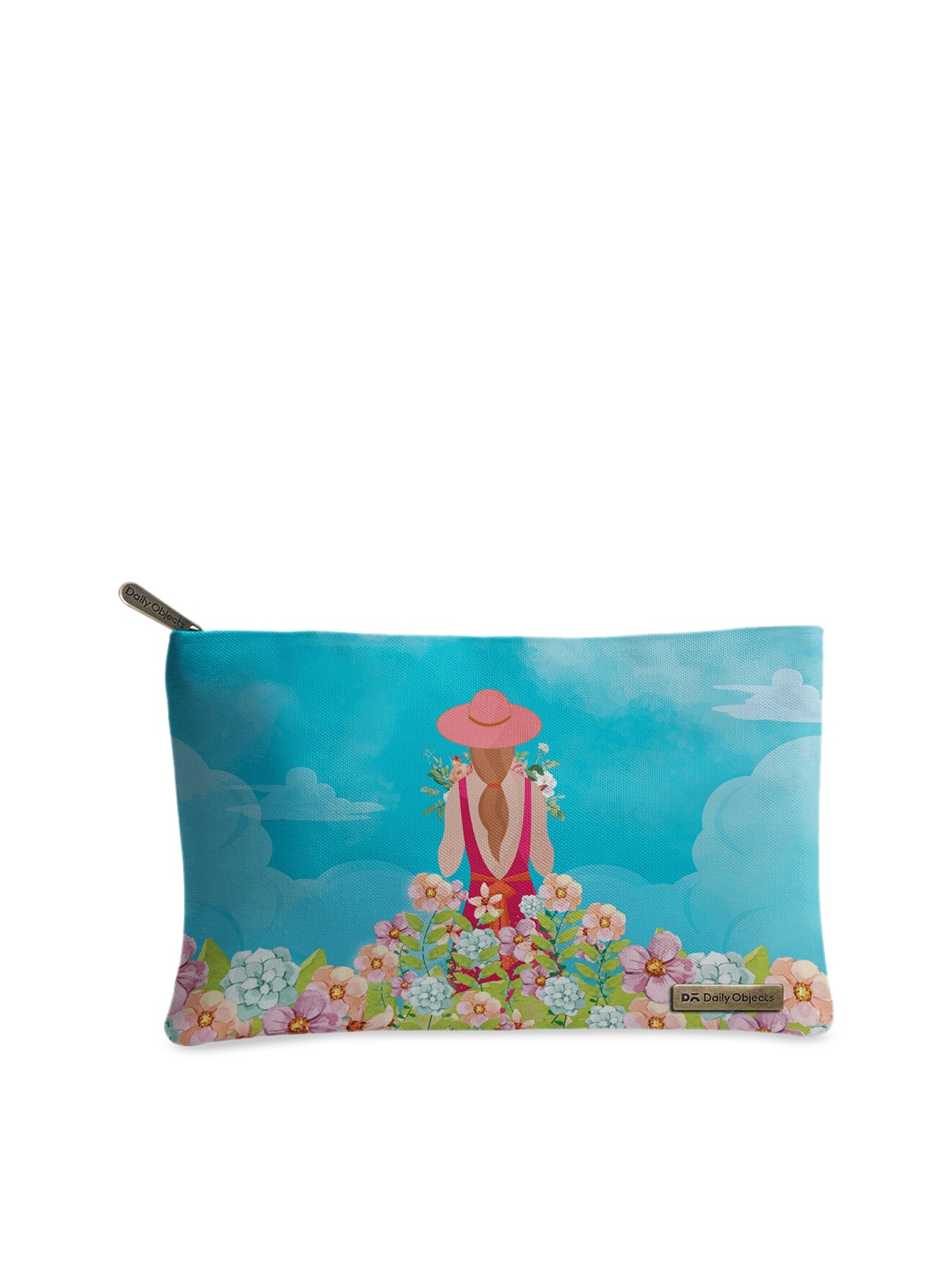 

DailyObjects Women Multicolored Printed Canvas Pouch, Multi