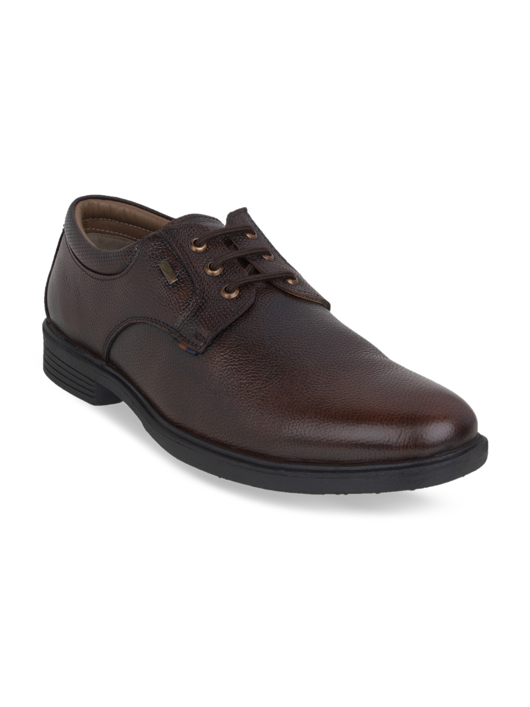 

Buckaroo Men Coffee Brown Genuine Leather Derbys