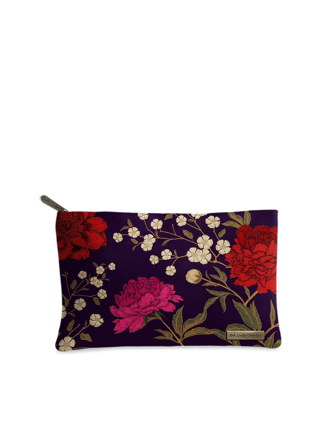 

DailyObjects Women Multicolored Printed Canvas Pouch, Multi