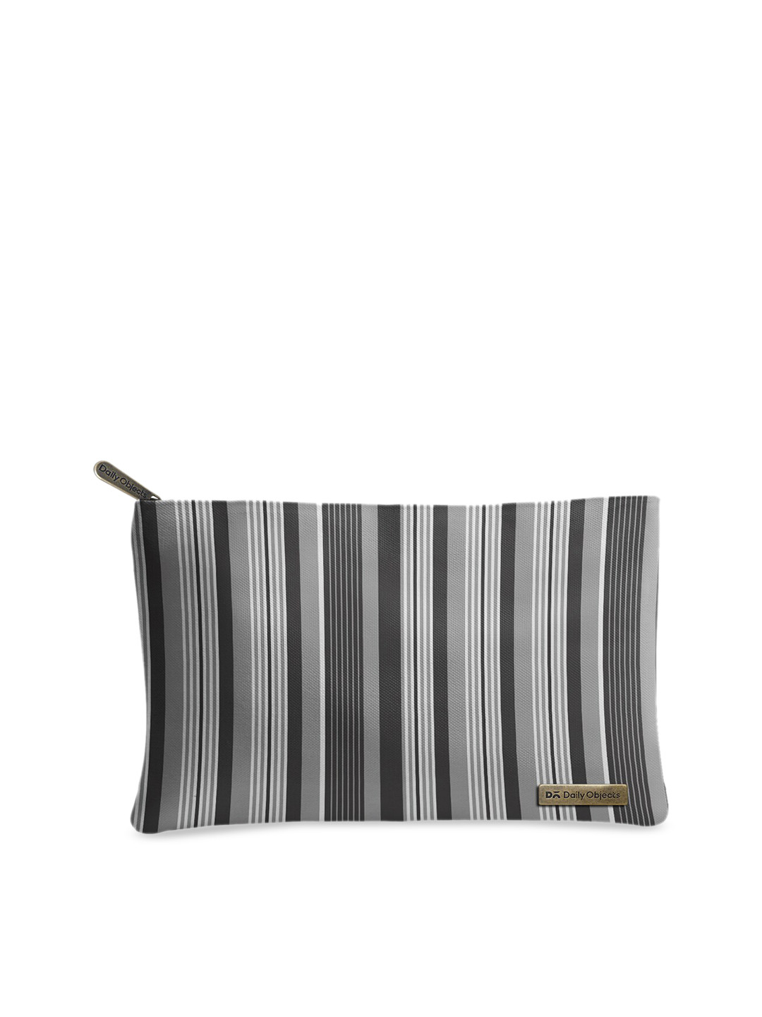 

DailyObjects Women Grey Striped Travel Pouch
