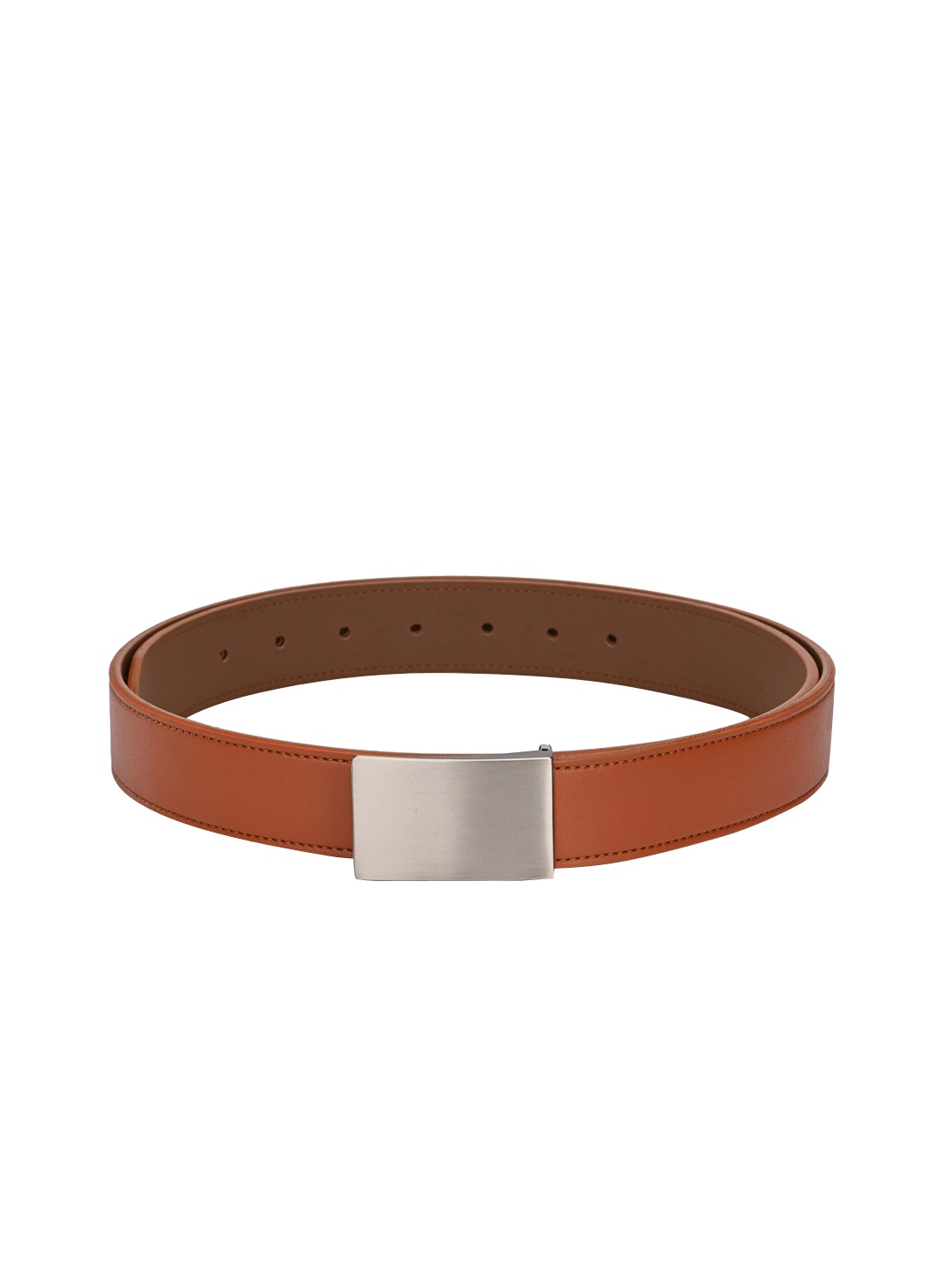 

Calvadoss Men Tan Brown Solid Belt