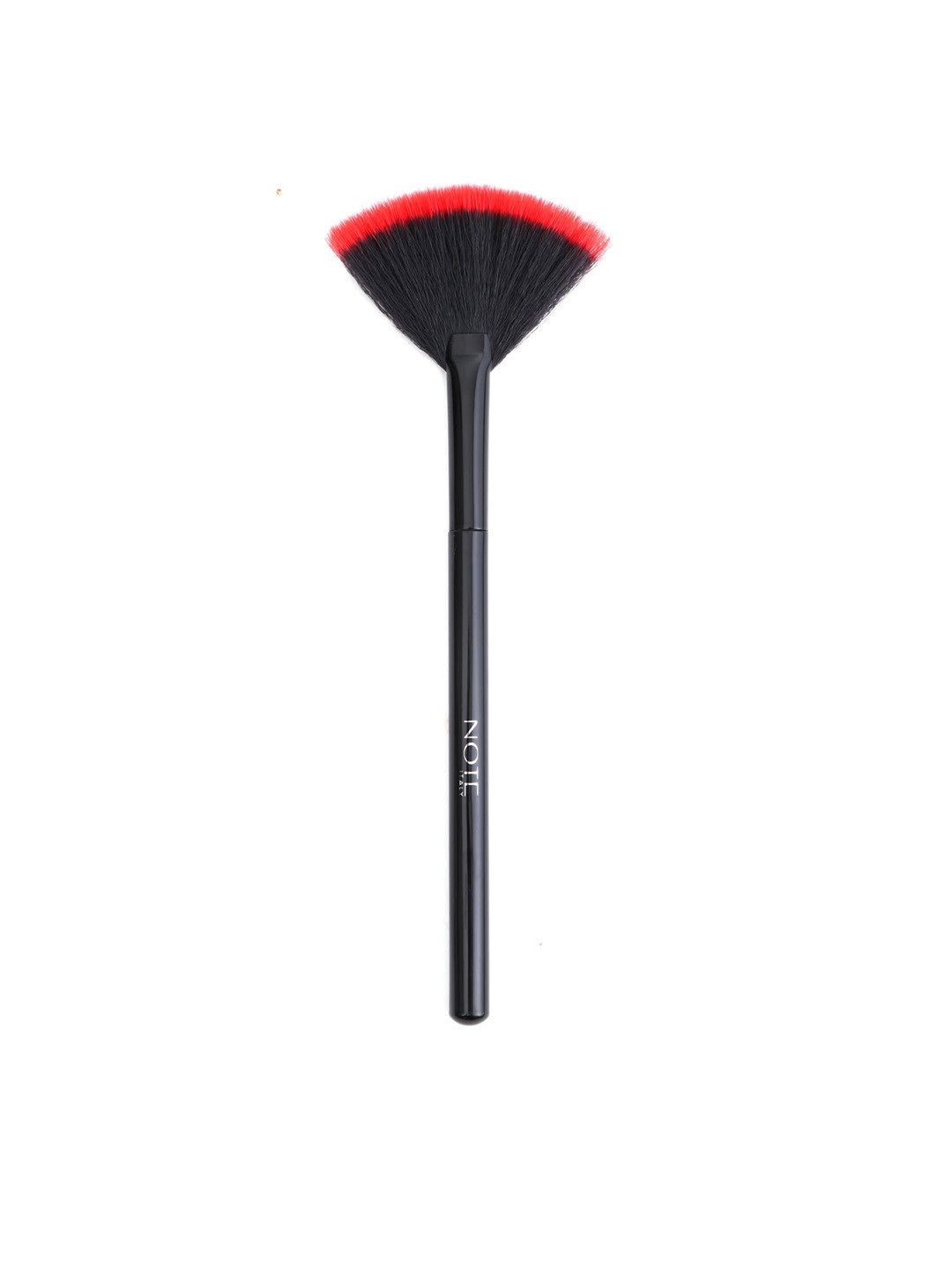 

Note Red & Black Synthetic Fan Brush