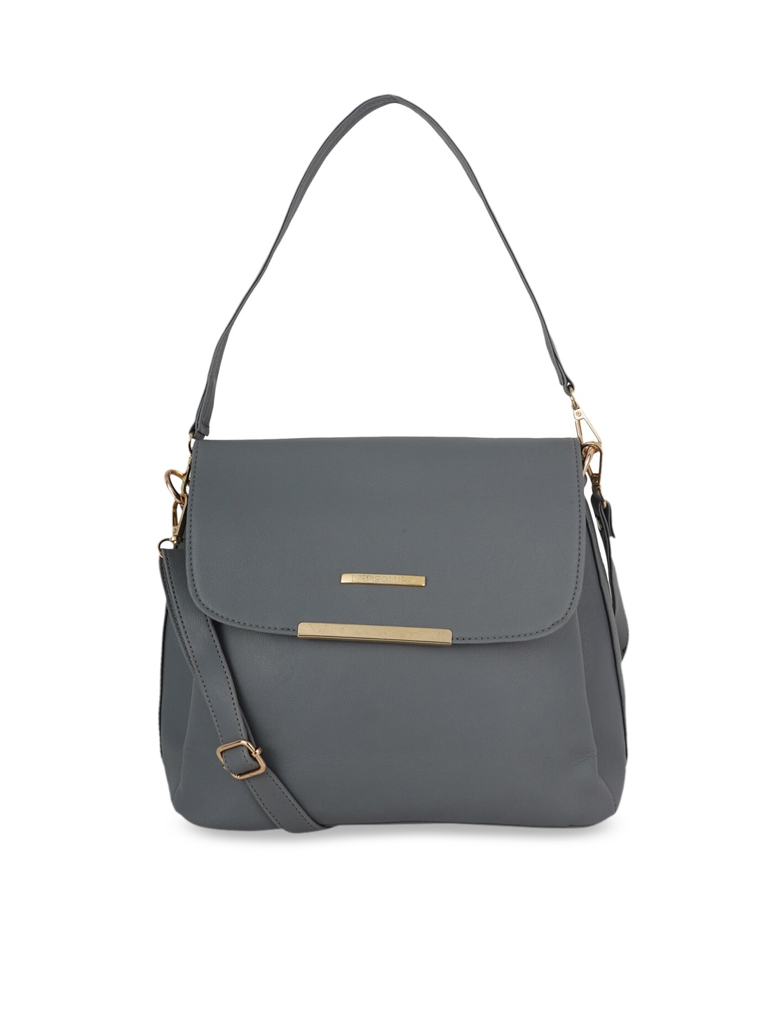

Lapis O Lupo Women Grey Solid Sling Bag