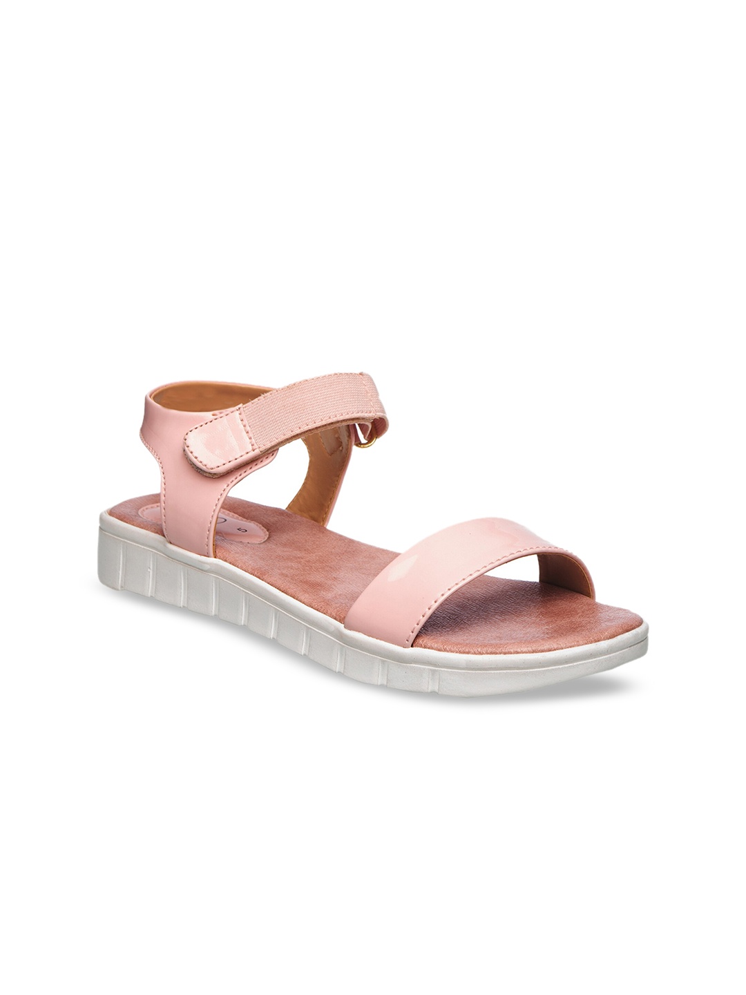 

Khadims Women Pink Solid Sandals