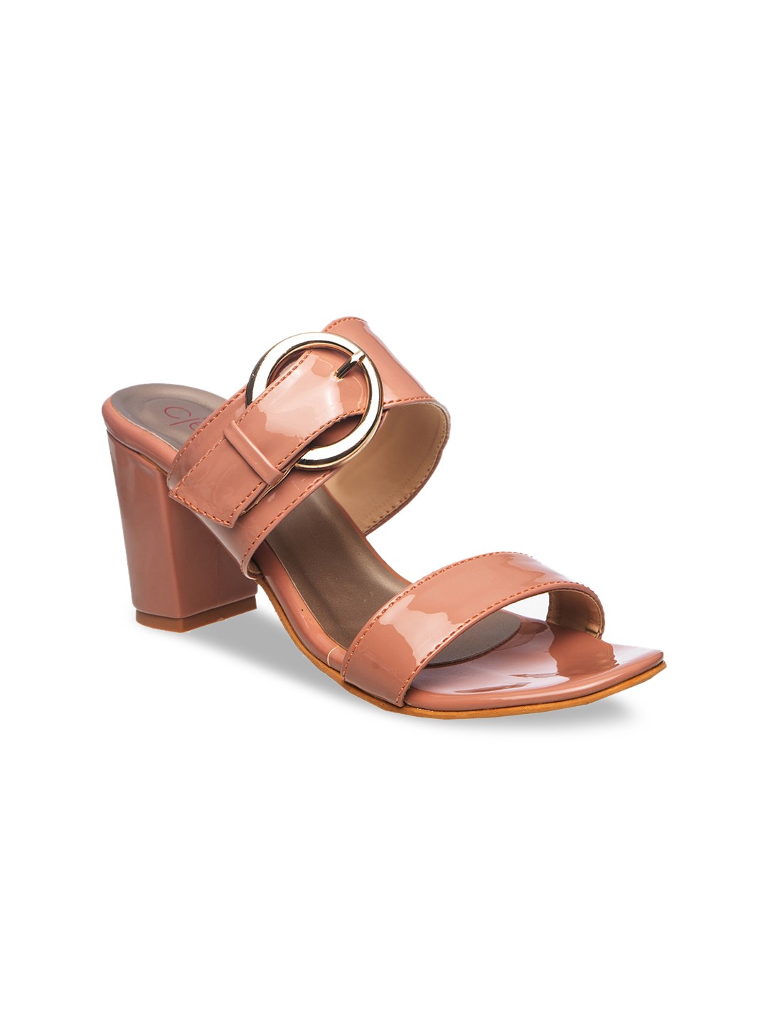 

Khadims Women Pink Solid Sandals
