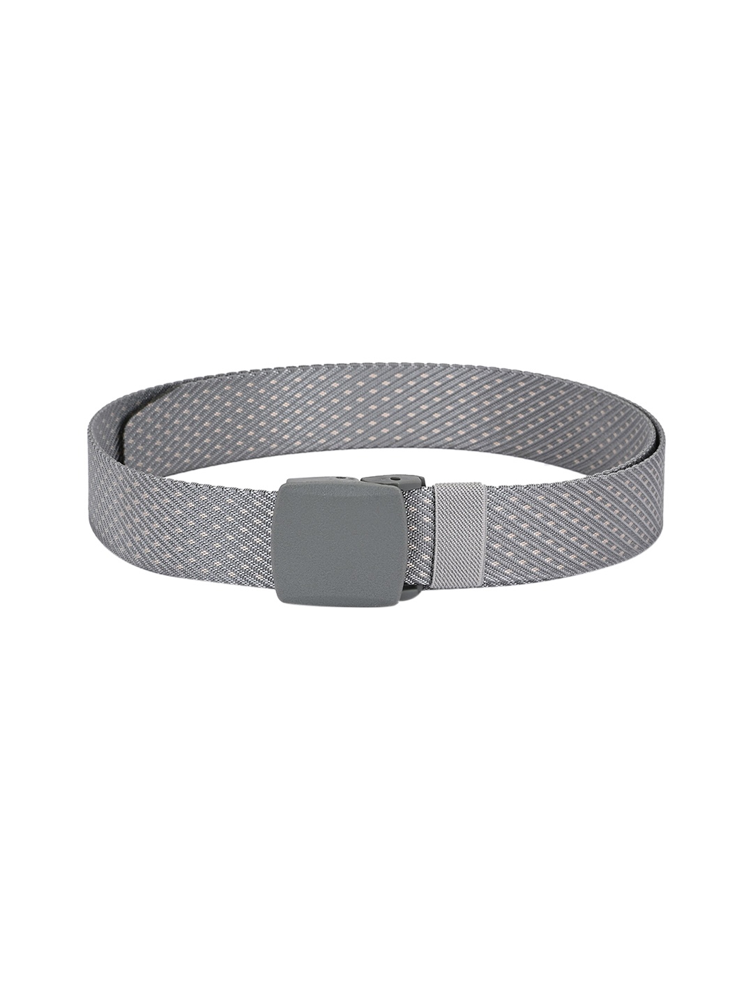 

Calvadoss Women Grey & Beige Woven Design Belt