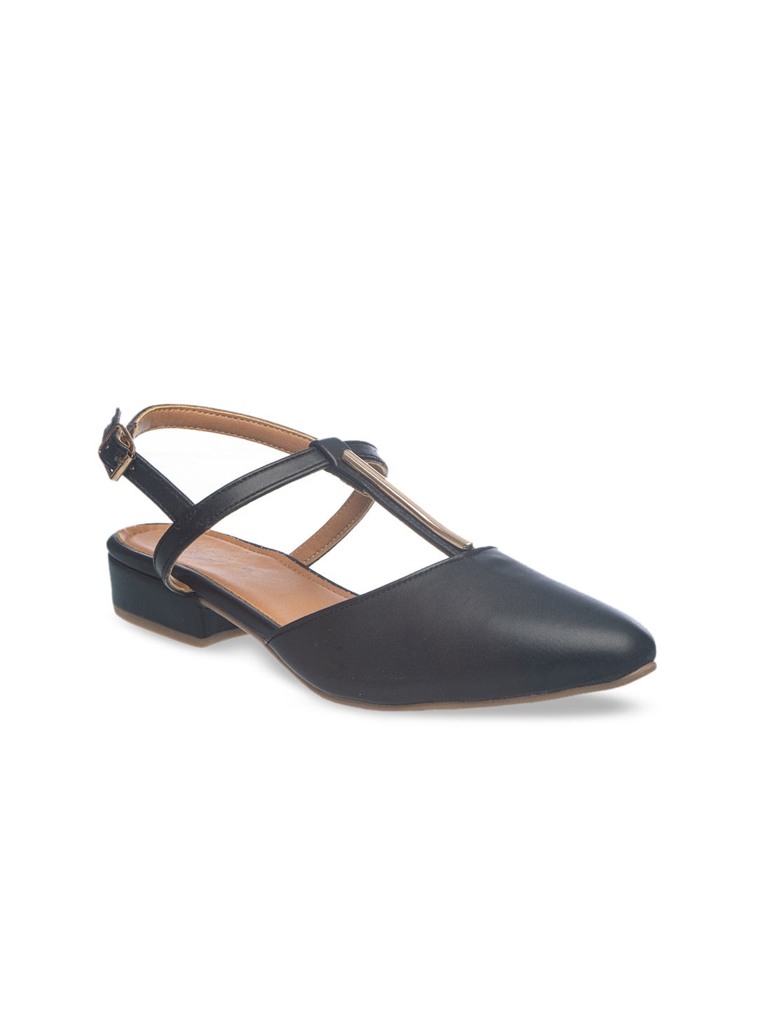 

Khadims Women Black Solid Flats