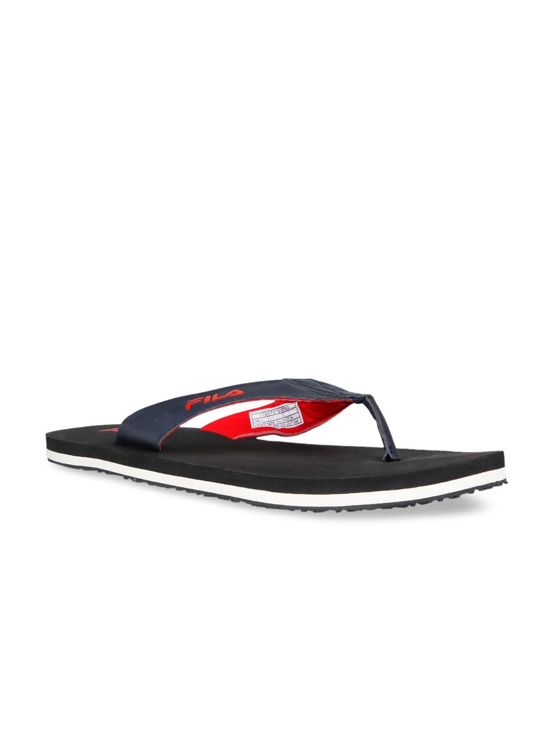 

FILA Men Blue & Black Solid Thong Flip-Flops