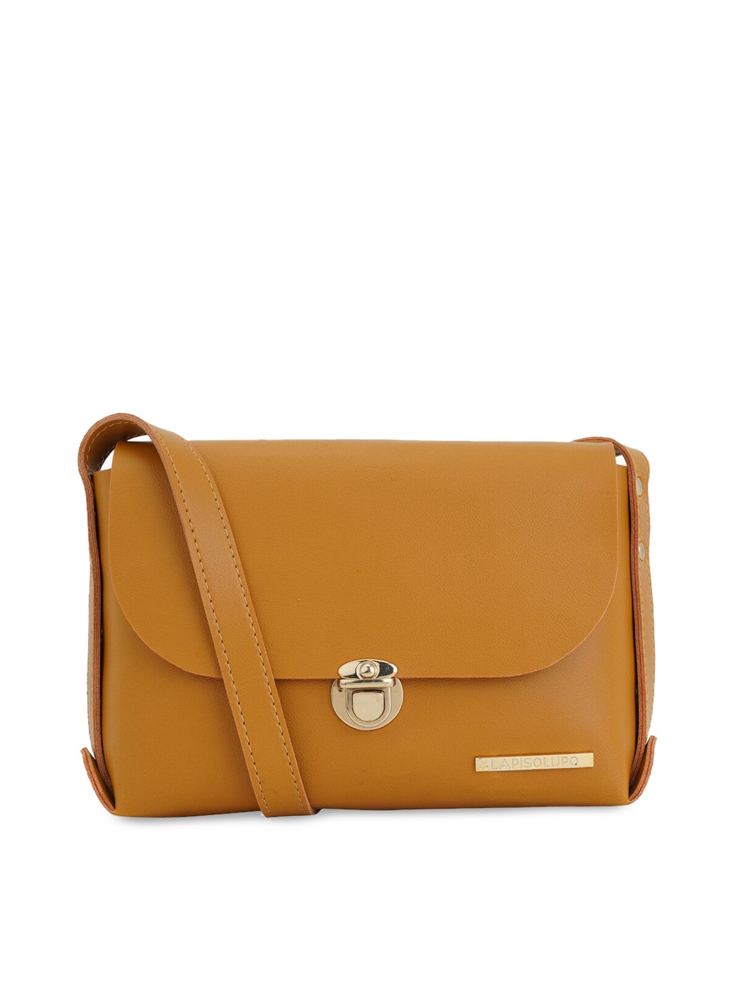 

Lapis O Lupo Women Mustard Solid Sling Bag