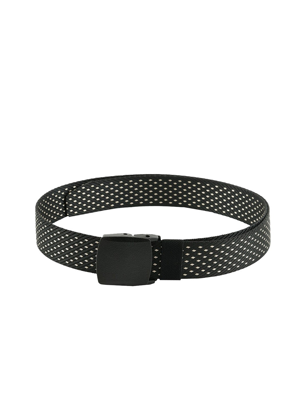 

WINSOME DEAL Men Black Printed Belt