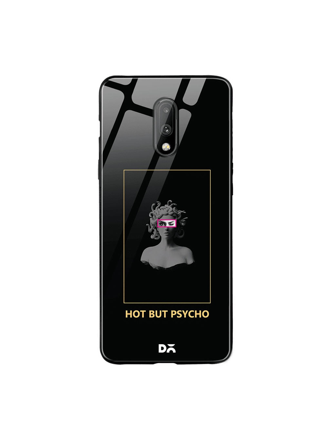 

DailyObjects Black & Grey Hot Psycho OnePlus 7 Glass Cover